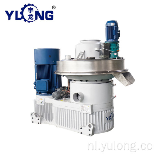 YULONG XGJ560 1.5-2TON/H biomassa palmvezel pellet machine